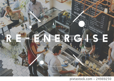 Energize Efficiency Refreshment Renew Vitalize Concept Energize Efficiency Refreshment Renew Vitalize Concept 24989250
