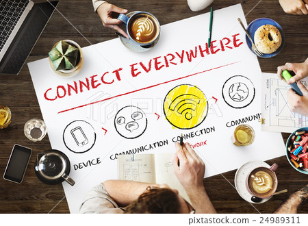 Internet Multimedia Technology Networking Concept Internet Multimedia Technology Networking Concept 24989311