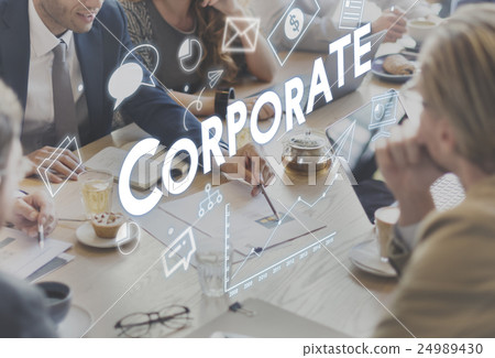 Corporate Management Strategy Solution Branding Concept 24989430