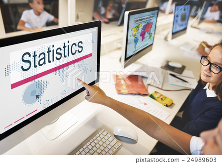 Statistics Analysis Business Information Report Concept Statistics Analysis Business Information Report Concept 24989603