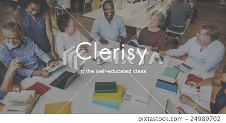 Clerisy Education Knowledge Learning Wise Concept 24989702
