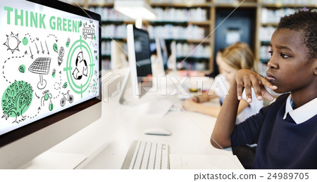 Ecology Friendly Energy Environment Sustainable Concept 24989705