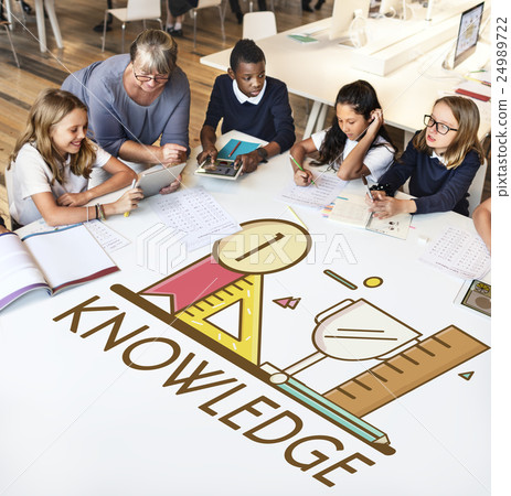 Academic Knowledge Literacy Wisdom Education Concept 24989722