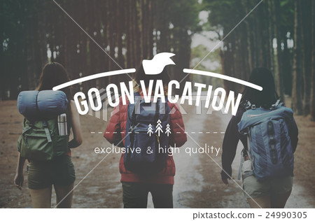 Go on Vacation Traveling Exploration Journey Concept 24990305