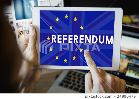 Britain EU Brexit Referendum Concept 24990479