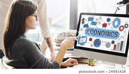 Economics Business Costs Finance Accounting Concept 24991426