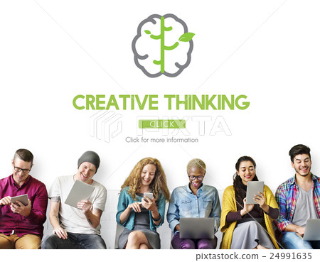 Big Data Creative Thinking Ideas Concept 24991635
