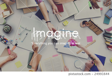 Imagine Imagination Ideas Creative Think Concept Imagine Imagination Ideas Creative Think Concept 24991644