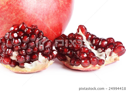 The fresh pomegranate as a background The fresh pomegranate as a background 24994418