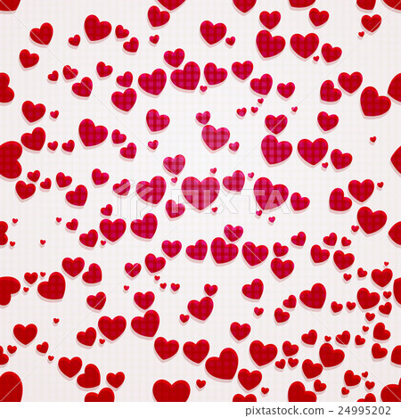 valentine seamless hearts pattern 24995202