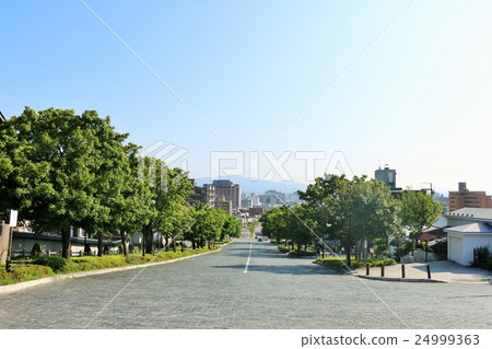 Hakodate city Hokkaido Nagasaka-dori street 24999363