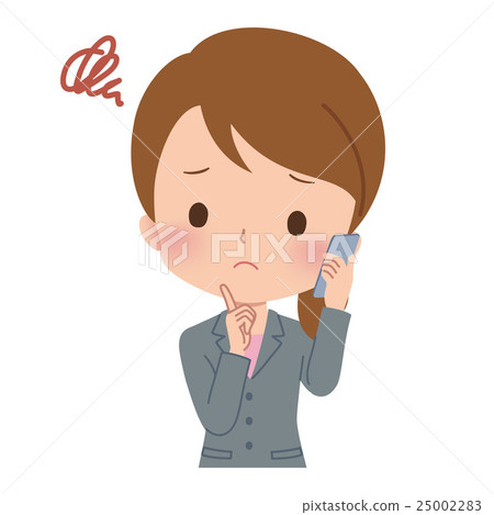 Female business woman illustration - Stock Illustration [25002283] - PIXTA