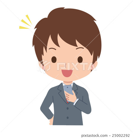 Male businessman illustration Male businessman illustration 25002292