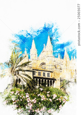 Cathedral of Palma de Mallorca.  25003077