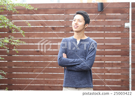 Male in his 30's Male in his 30's 25003422