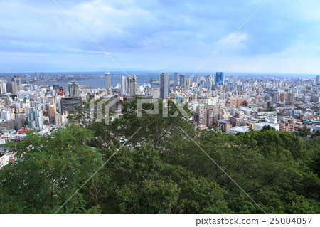 Kobe port seen from Mt. Rokko 25004057