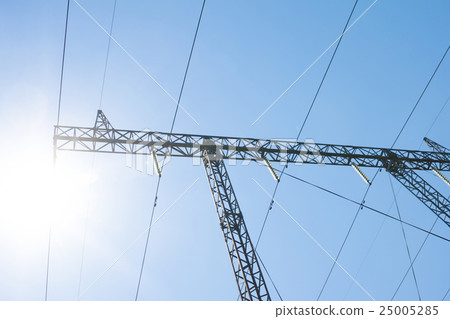 High Voltage Electricity Transmission Pylon High Voltage Electricity Transmission Pylon 25005285