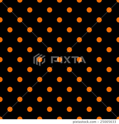 Orange polka dot Orange polka dot 25005633