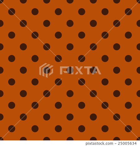 Brown polka dot Brown polka dot 25005634