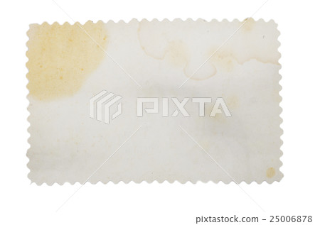 Old paper isolated on white background Old paper isolated on white background 25006878