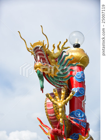 Chinese Dragon beautiful background. Chinese Dragon beautiful background. 25007119