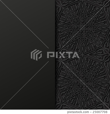 Abstract background with traditional ornament 25007708