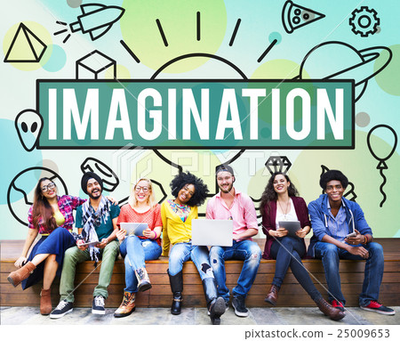 Imagine Vision Inspiration Creativity Dream Big Concept 25009653