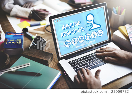 Immune Response Allergy Disorder Sickness Healthcare Concept Immune Response Allergy Disorder Sickness Healthcare Concept 25009782