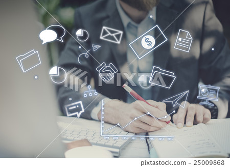 Corporate Management Strategy Solution Branding Concept Corporate Management Strategy Solution Branding Concept 25009868