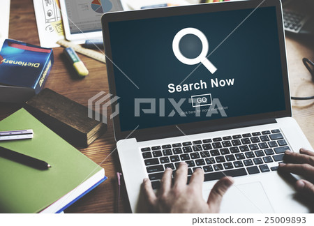 Search Now Exploration Discover Searching Finding Concept 25009893
