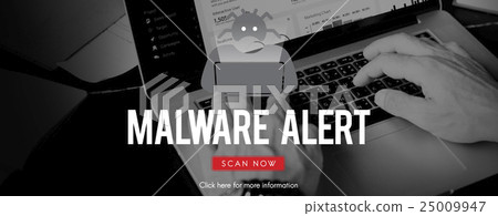 Scam Virus Spyware Malware Antivirus Concept Scam Virus Spyware Malware Antivirus Concept 25009947