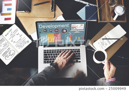 Development Financial Improvement Management Concept Development Financial Improvement Management Concept 25009949