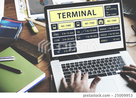 Bus Route Express Terminal Schedule Concept Bus Route Express Terminal Schedule Concept 25009953