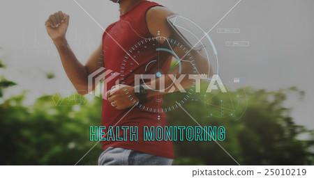 Health Fitness Healthcare Tracking Technology Concept 25010219