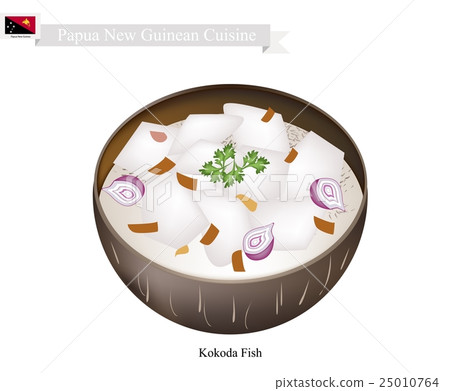 Kokoda Papua New Guinean Raw Fish in Coconut Milk 25010764