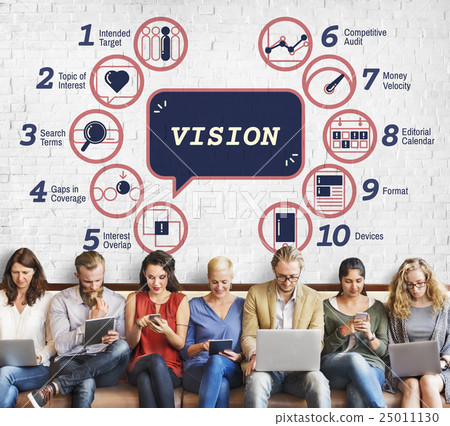 Business Analytics Strategy Methods Tactics Graphic Concept 25011130