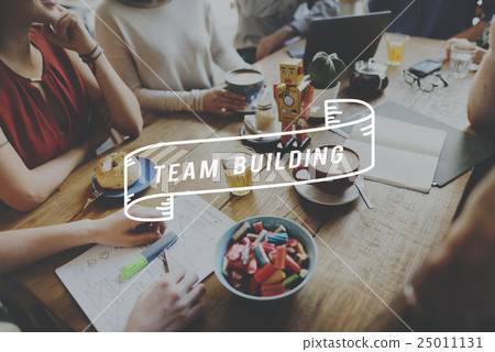 Team Building Collaboration Group Support Team Concept 25011131