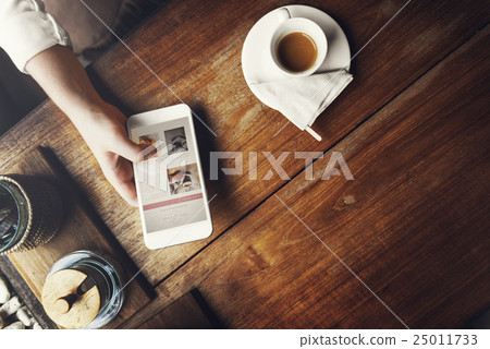 Social Media Networking Internet Connection Concept 25011733