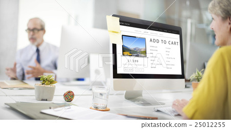 Add To Cart Shopping Online Internet Website Concept Add To Cart Shopping Online Internet Website Concept 25012255