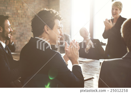 Corporate Business Team Achievement Success Concept Corporate Business Team Achievement Success Concept 25012258