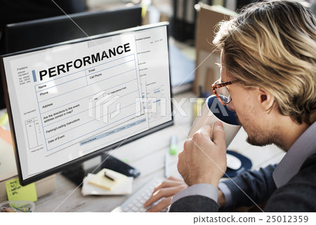 Performance Agreement Contract Legal Document Concept 25012359