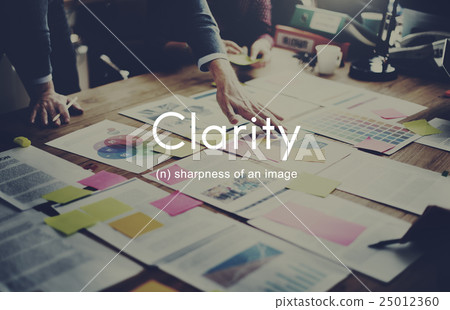 Clarity Design Clear Creativity Visible Simple Concept 25012360