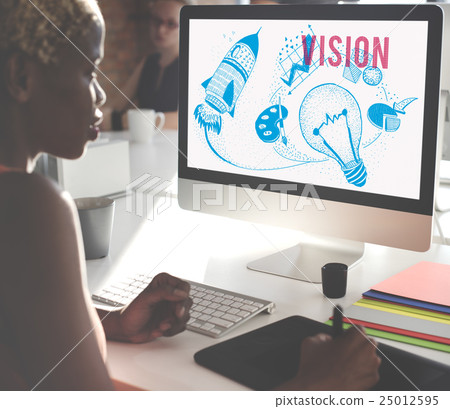 Vision Ideas Creativity Imagination Light Bulb Concept 25012595