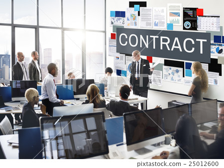 Contract Financial Partnership Business Agreement Concept 25012600