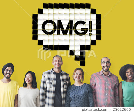 Expression Words Emotion Communication Slang Concept Expression Words Emotion Communication Slang Concept 25012660