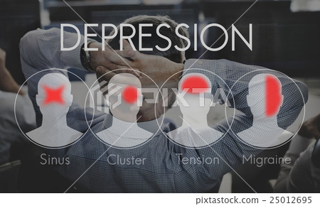 Headache Symptom Migraine Tension Cluster Concept 25012695