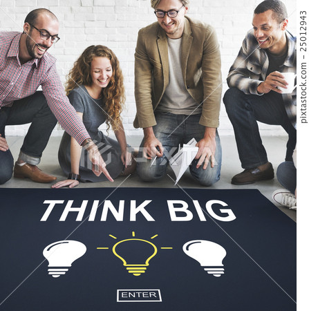 Ideas Creative Thinking Imagine Inspiration Concept 25012943