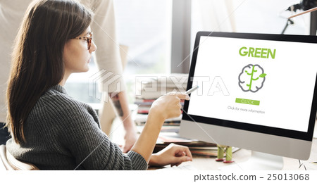 Go Green Refresh Think Green Concept 25013068