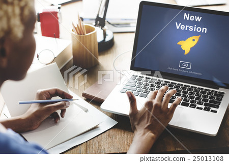 New Version Software Install Homepage Concept 25013108