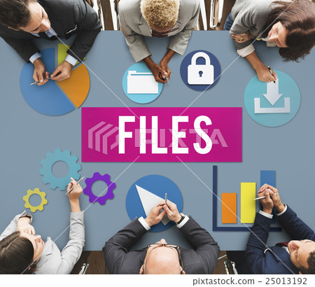 Files Document Technology System Storage Concept Files Document Technology System Storage Concept 25013192